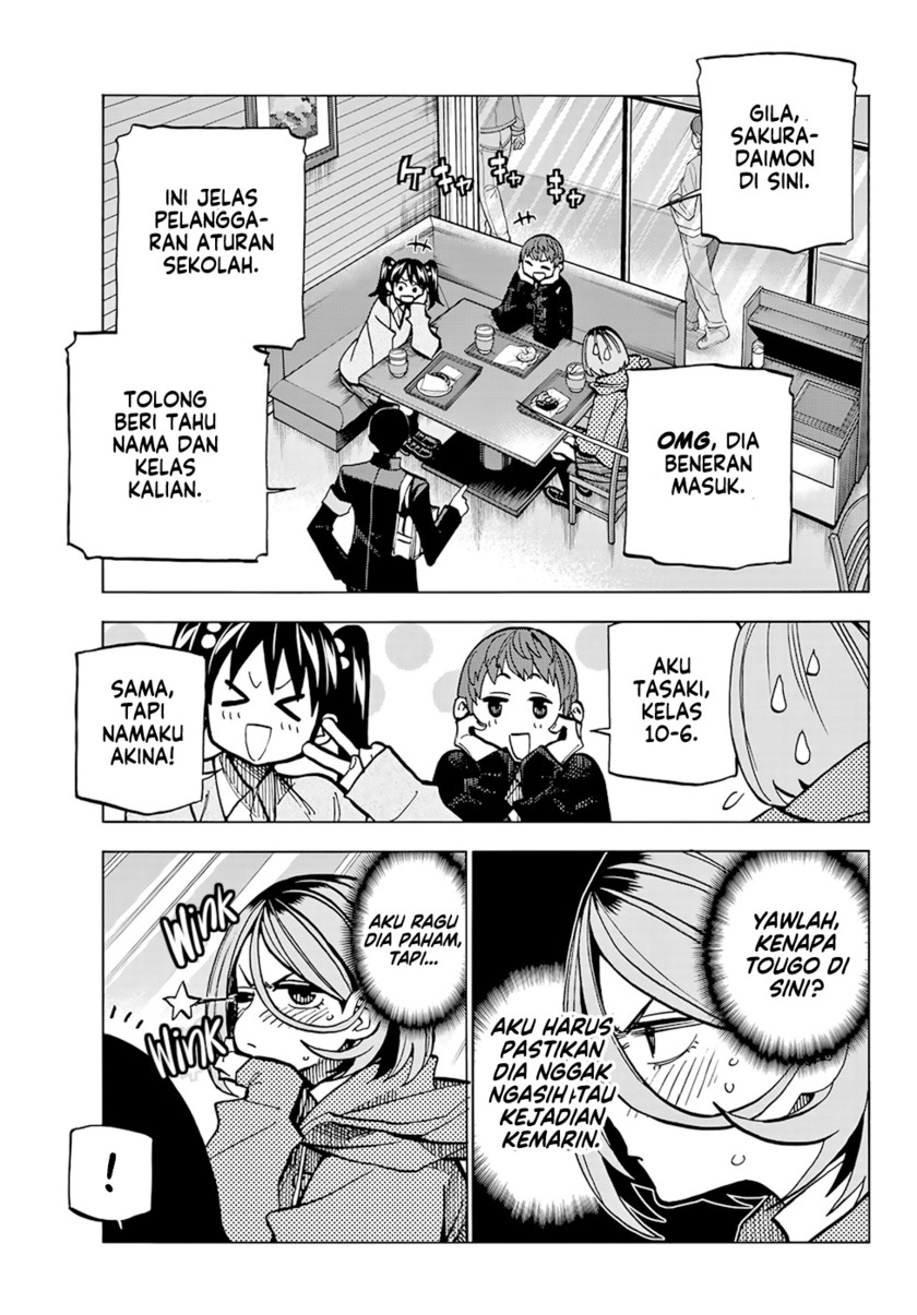 The Story Between a Dumb Prefect and a High School Girl with an Inappropriate Skirt Length Chapter 03 Gambar 6
